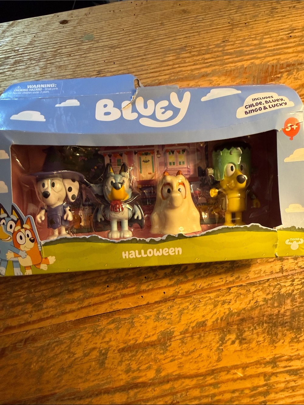 Bluey Halloween Figure Pack - Bluey Brand - Multicolor